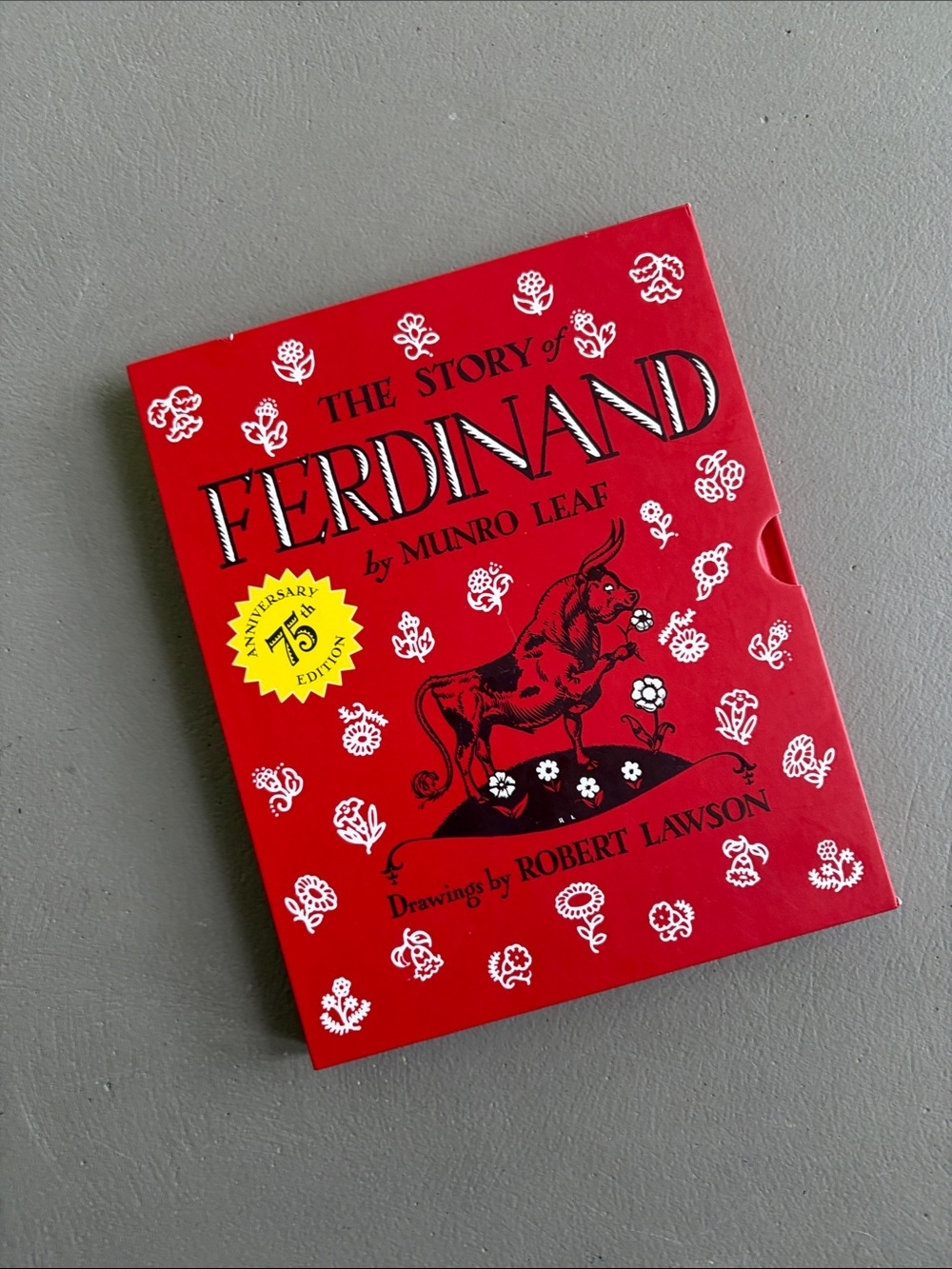 The Story of Ferdinand by Munro Leaf - 75th Anniversary Illustrated Book
